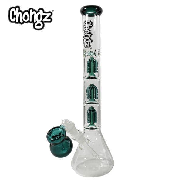 Chongz Nasty Tripple Perc Glass Bong