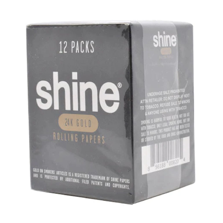 Shine Rolling Paper King Size 12 Pack