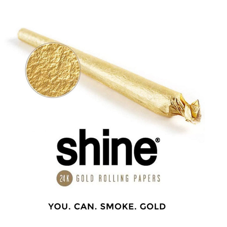 Shine Rolling Paper King Size Gold