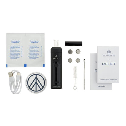 Norddampf Relict Vaporizer Deep Black Ireland