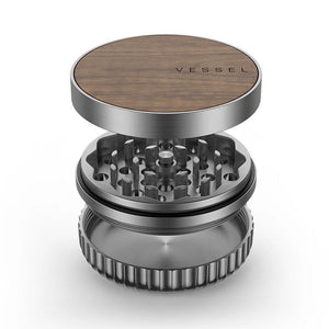 Vessel Mill Grinder Walnut Parts