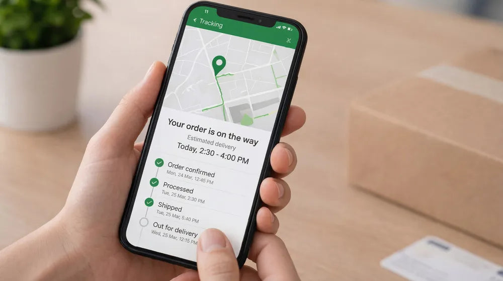 Tracking shipping icon