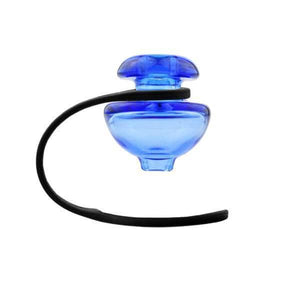 Casquette et attache Puffco Peak Ball bleue
